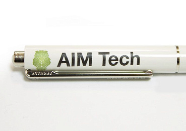 Ручка с логотипом AIM Tech (УФ печать)