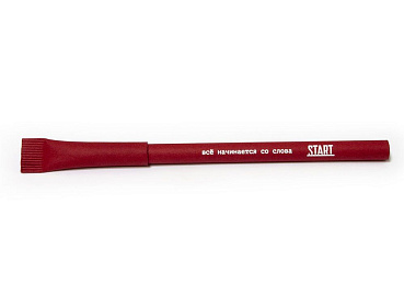Бумажная ручка с логотипом "Start"