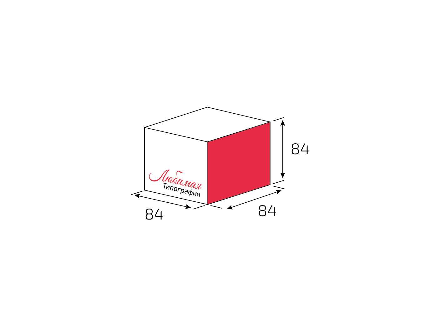 Штамп: Коробка BOX_84-84