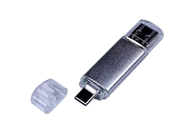 USB 2.0/micro USB/Type-C- флешка на 32 Гб