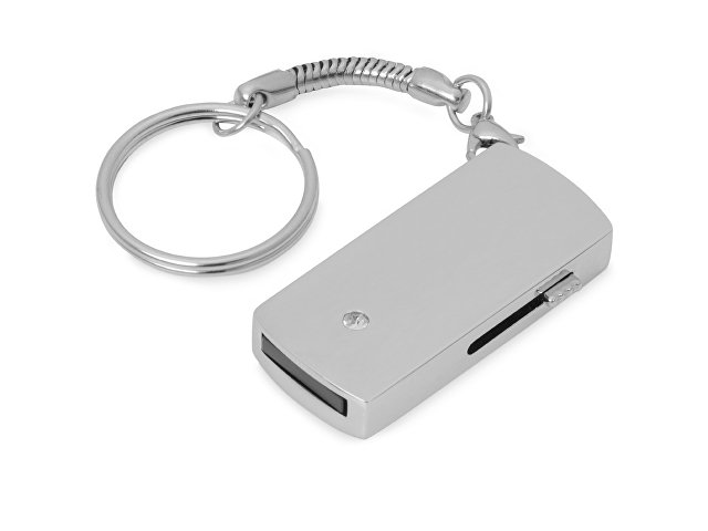 USB 2.0- флешка на 16 Гб с выдвижным механизмом и мини чипом