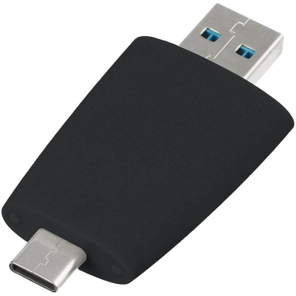 Флешка Pebble Type-C, USB 3.0, черная