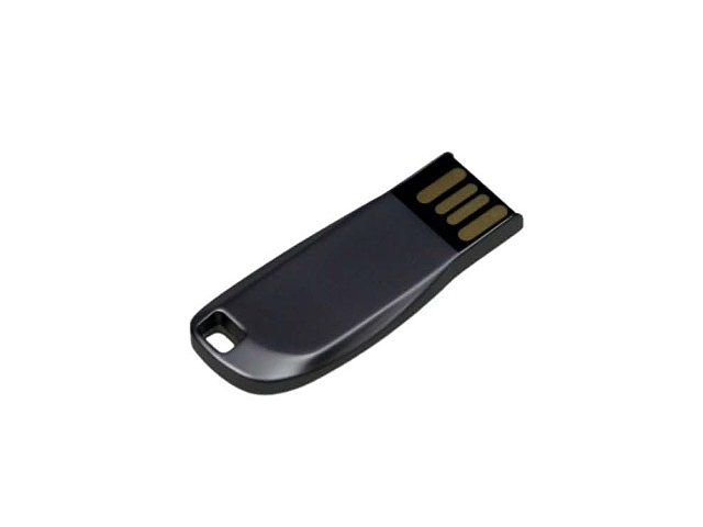 USB 2.0- флешка на 32 Гб компактная с мини чипом и овальным отверстием