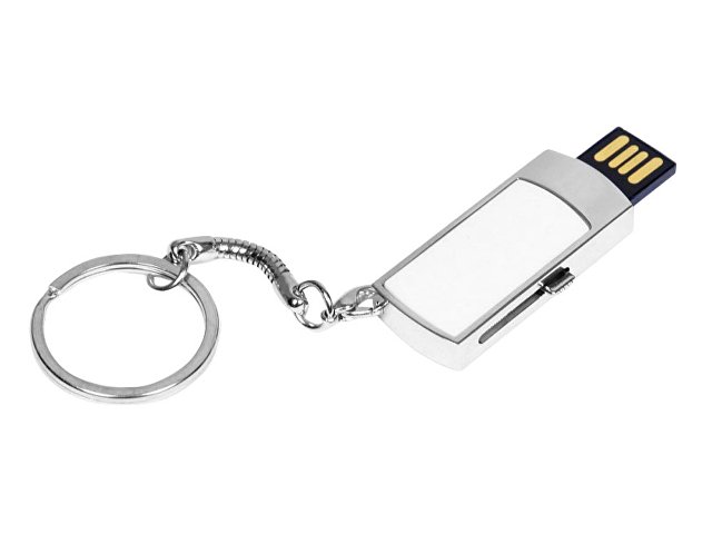 USB 2.0- флешка на 8 Гб с выдвижным механизмом и мини чипом