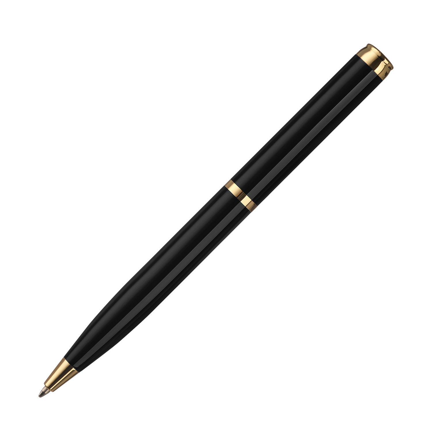 Шариковая ручка Sonata BP, черная/позолота