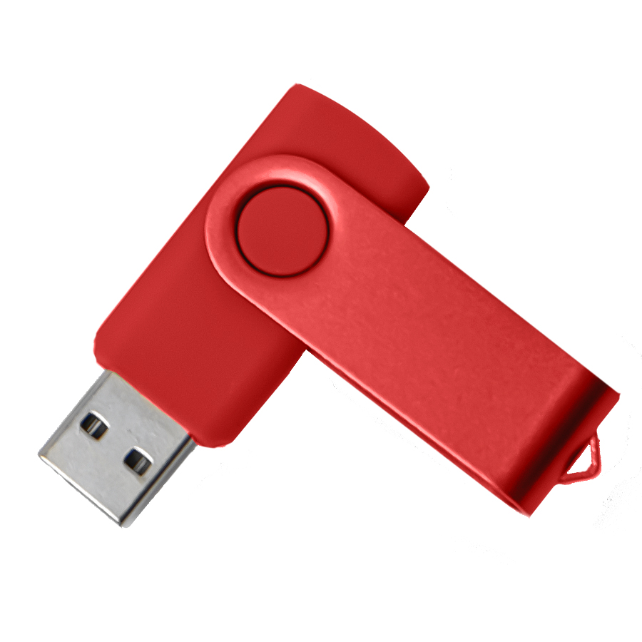 USB flash-карта "Dot" (8Гб), белый, 5,8х2х1,1см,пластик металл