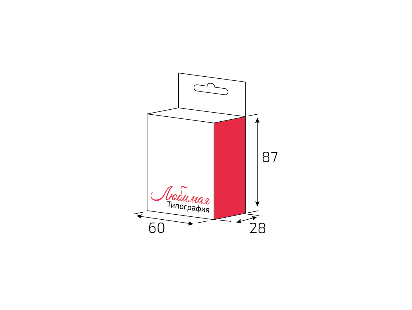 Штамп: Коробка AUTOLIDER_BOX_60-87-28_tester