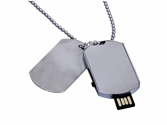 USB 2.0-флешка на 16 Гб в виде армейского жетона