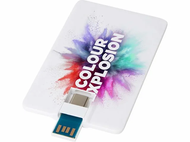 USB 3.0- флешка на 64 Гб Duo Slim с разъемом Type-C