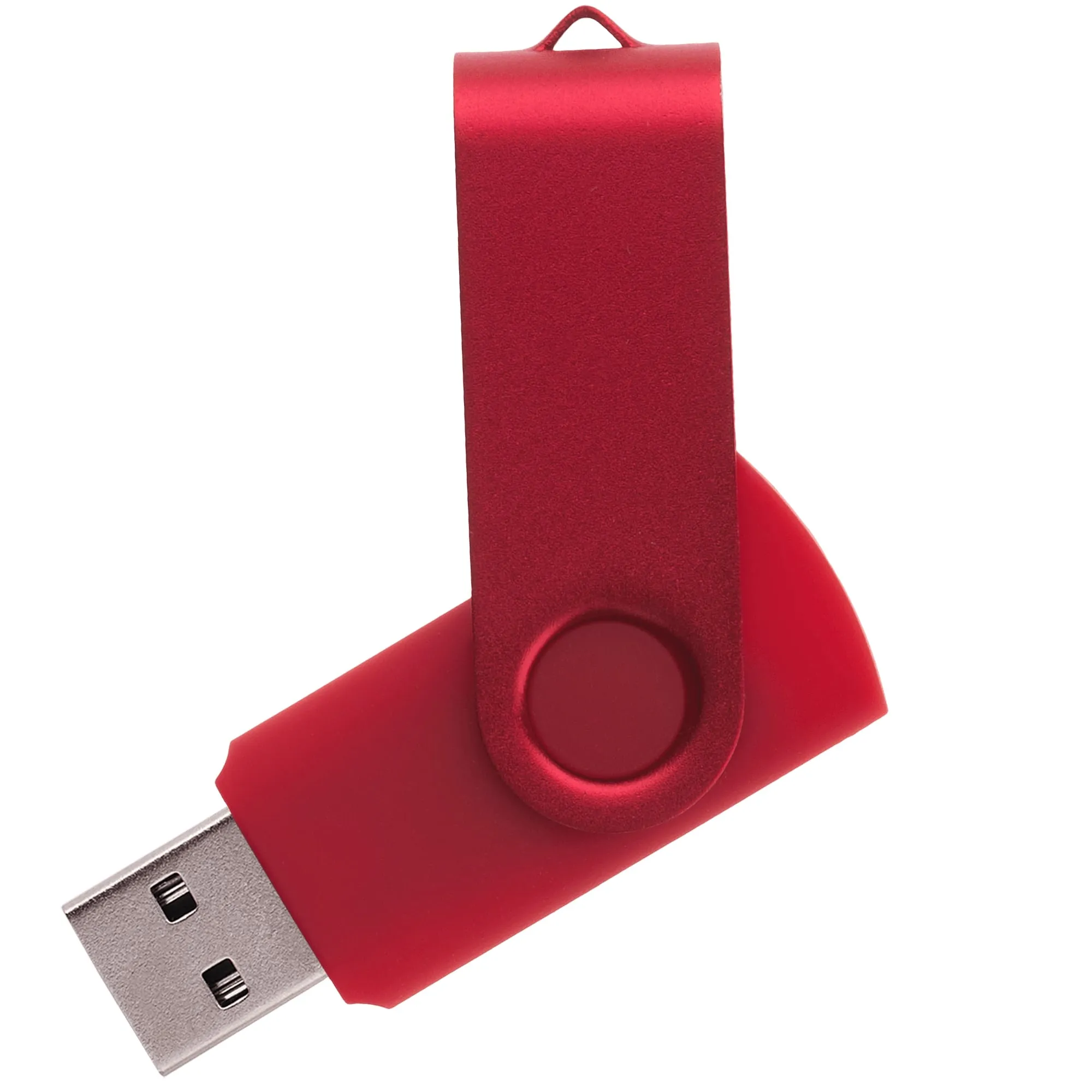 USB 2.0-флешка на 8 Гб с мини чипом и боковым отверстием для цепочки в  Москве