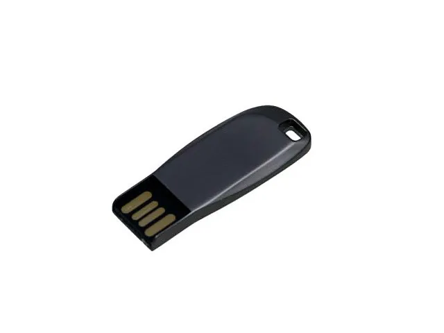 USB 2.0- флешка на 8 Гб компактная с мини чипом и овальным отверстием