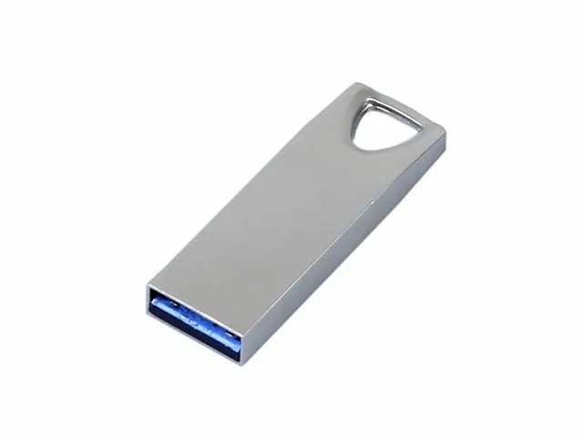 USB 2.0-флешка на 128 Гб с мини чипом и отверстием для цепочки